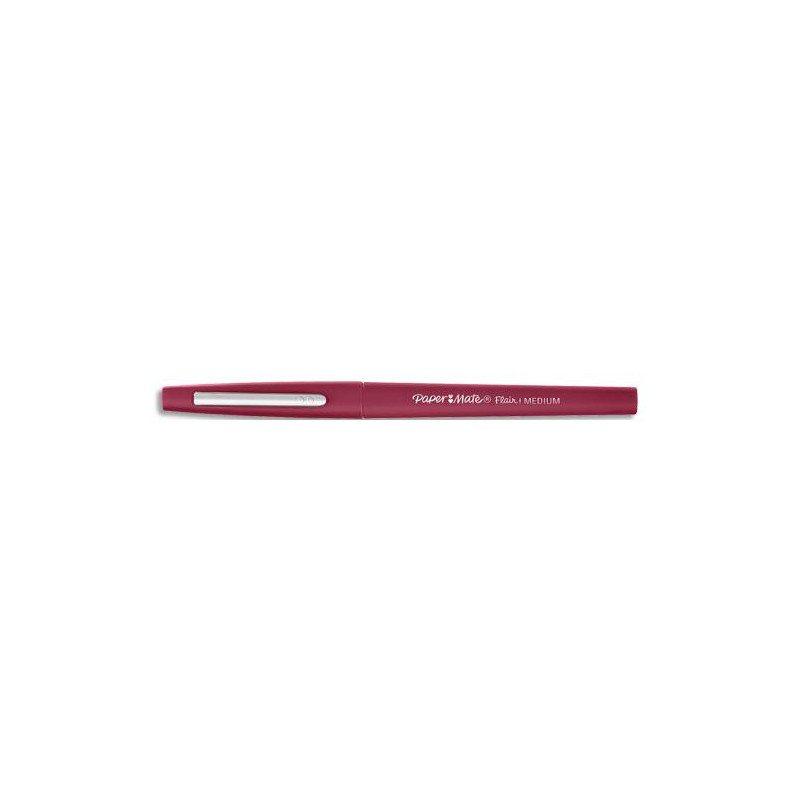 PAPERMATE Stylo feutre Flair Original, pointe M Trait 0,7 mm Rose