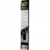 FELLOWES Boîte de 25 anneaux reliures plastique, 6mm, noir - capacité 2 à 20 pages