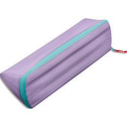 MAPED Trousse ouverture xxL, r&eacute;versible et personnalisable. Polyester. Pastel Purple paillet&eacute;e