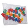 Lot de 100 sachets plastique Ecoclip neutre en PEBD 50 microns 18 x 25 cm brochables.