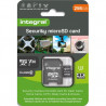INTEGRAL Carte micro SD Security 256Go 4K V30 UHS-1 U3 A1 CLASS 10