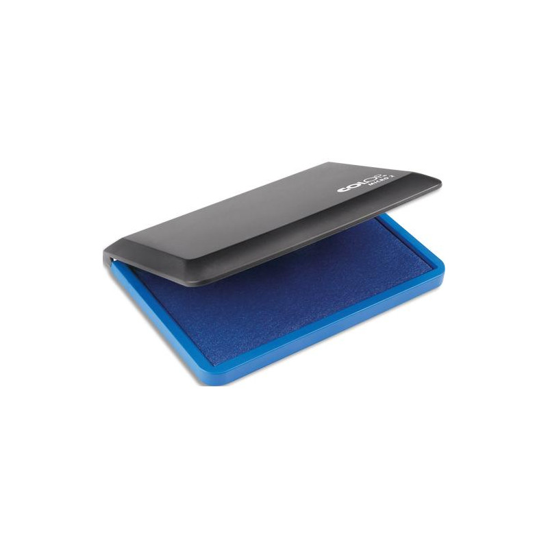COLOP Tampon encreur pour appareils manuels. Dimensions : 11 x 7 cm. Coloris bleu