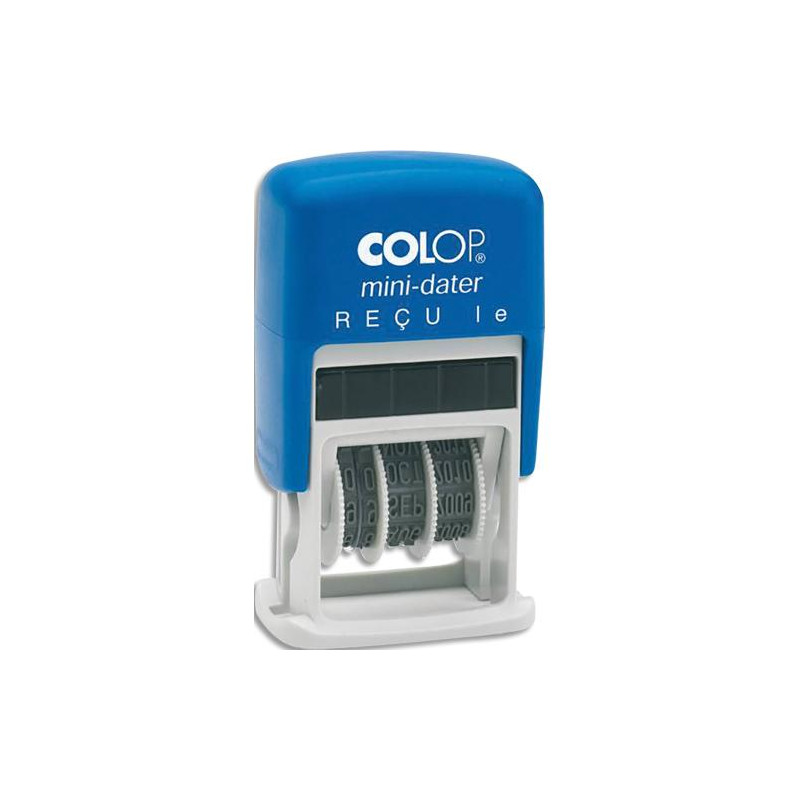COLOP Dateur formule bicolore RECU LE - Printer Mini S 160 L4 à encrage auto. Hauteur caractères 4mm
