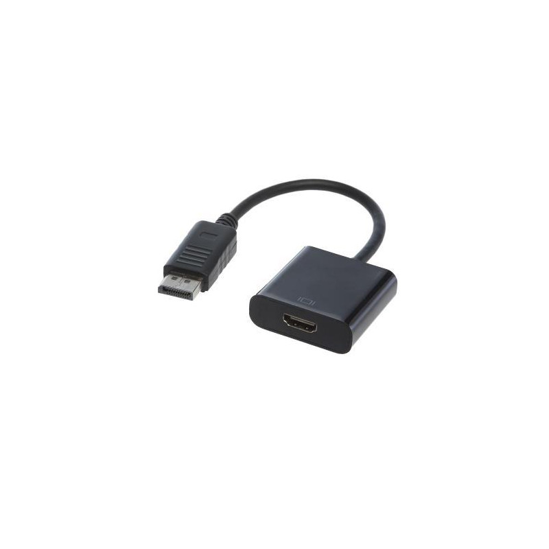 APM Convertisseur displayport/HDMI mâle/femelle noir 590474