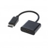 APM Convertisseur displayport/HDMI mâle/femelle noir 590474