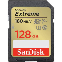 SANDISK Carte SD 128 Go Extreme V30 SDXVT128G