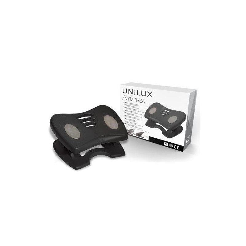 UNILUX Repose-pieds Nymphea Noir 100340822