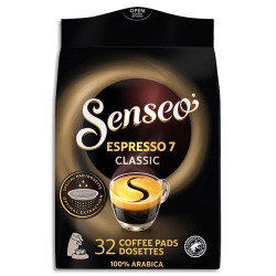 SENSEO Paquet de 32 dosettes de caf&eacute; moulu Classic.