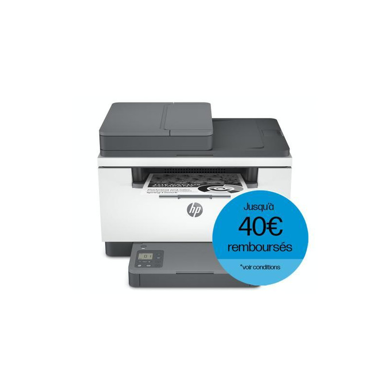 HP Multifonction laser monochrome 3 en 1 LaserJet M234SDW - 2 mois d&#39;Instant ink inclus