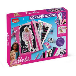 MAPED CREATIV Barbie scaapbooking compos&eacute; 55 accessoires inclus un carnet, des fiches, des stickers etc