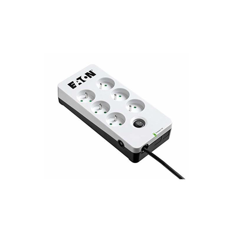 EATON Multiprises parafoudre 6 prises 10A PB6UF