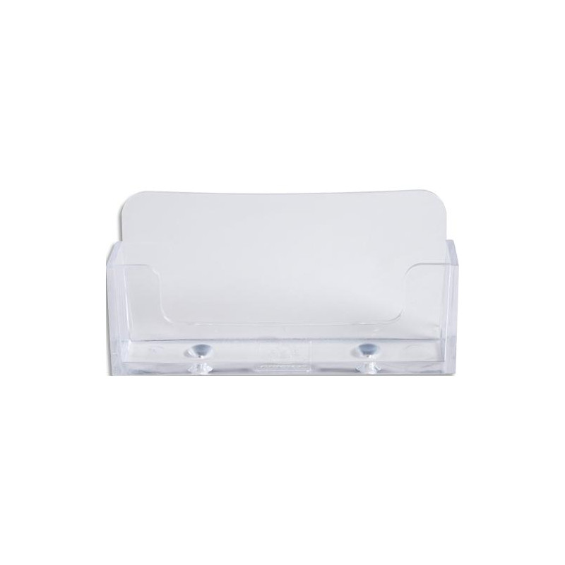 EXACOMPTA Porte-cartes de visite en polystyrène, 1 case, capacité : 50 cartes 8,5 cm max par case