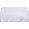 EXACOMPTA Porte-cartes de visite en polystyrène, 1 case, capacité : 50 cartes 8,5 cm max par case