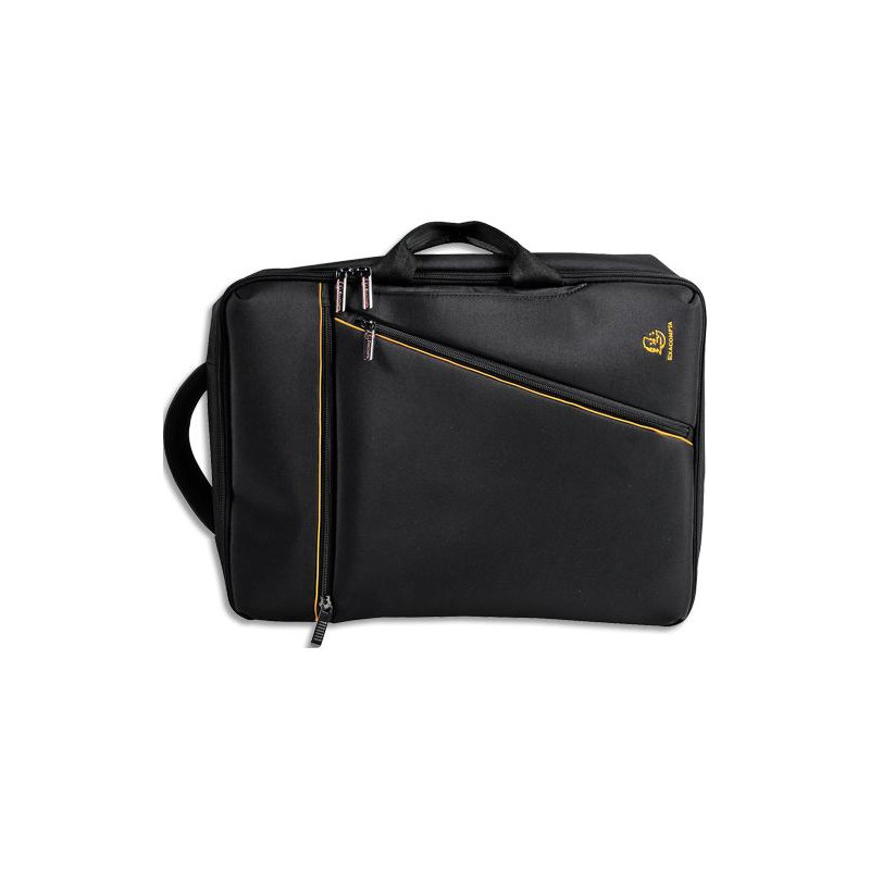 EXACOMPTA Sacoche / Sac à dos EXACTIVE, 2 compartiments dont 1 renforcé pour PC jusqu'au format 15,6'
