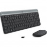 LOGITECH Ensemble clavier/souris sans fil MK470 920-009190
