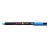 POSCA MARKER Marqueur pointe calibrée extra-fine, à base d'eau, encre à pigmentation Bleu Clair