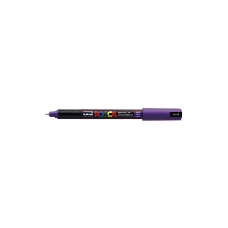 POSCA MARKER Marqueur pointe calibrée extra-fine, à base d'eau, encre à pigmentation Violet