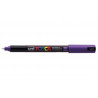 POSCA MARKER Marqueur pointe calibrée extra-fine, à base d'eau, encre à pigmentation Violet