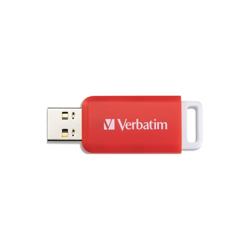 VERBATIM Clé DATABAR USB 2.0 Rouge 16Go