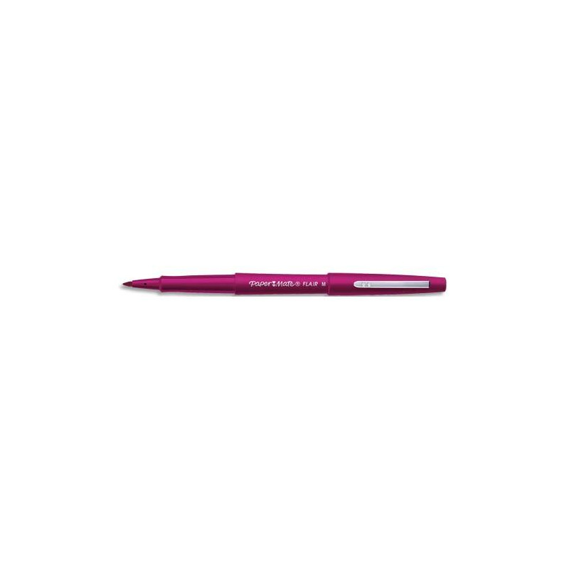PAPERMATE Stylo feutre Flair Original, pointe M Trait 0,7 mm Magenta