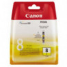 CANON Cartouche Jet d'encre Jaune CLI 8Y