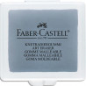 FABER CASTELL Gomme MIE DE PAIN grise. Pour les dessins réalisés au fusain et pastel. Boîte de stockage