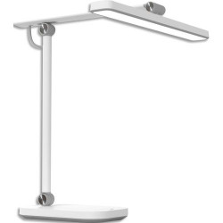 UNILUX Lampe PURELINE. Variation lumineuse &amp; temp&eacute;rature. 35 000h, 3300-5800K. Hauteur max : 46cm.Blanche