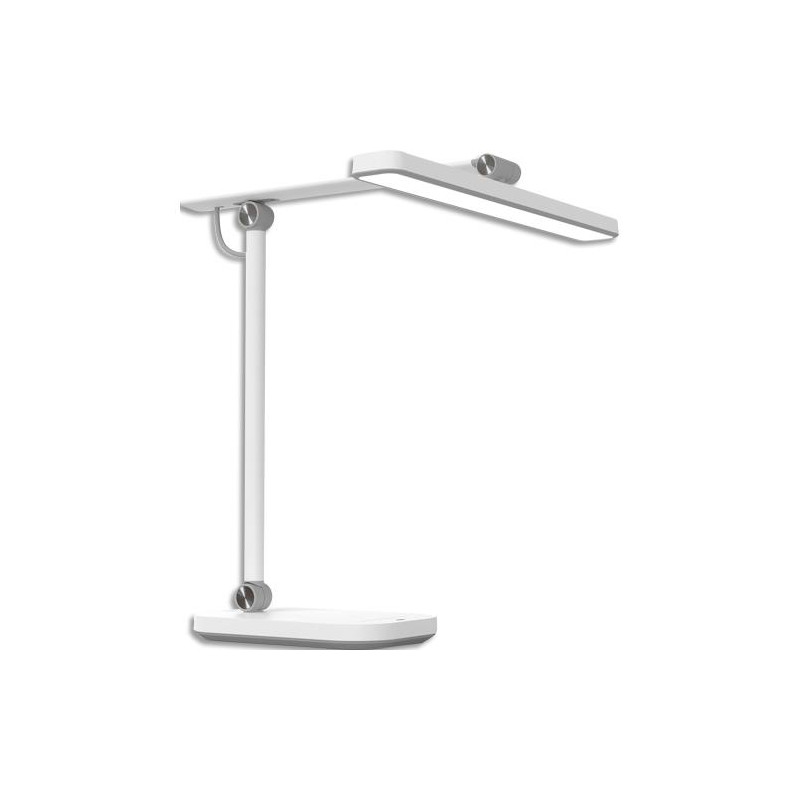 UNILUX Lampe PURELINE. Variation lumineuse &amp; temp&eacute;rature. 35 000h, 3300-5800K. Hauteur max : 46cm.Blanche