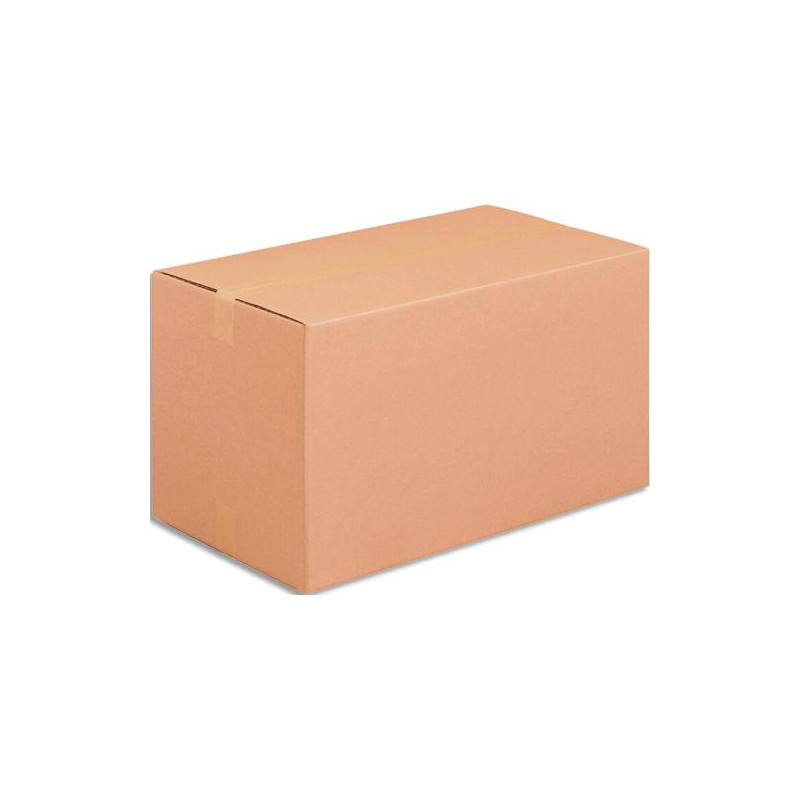 MASTER'IN Caisse américaine simple cannelure 430 mm x 300 mm x 150 mm