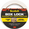 SCOTCH Ruban d&#39;emballage papier Box Lock&trade; Scotch&reg;, 48 mm x 22,8 m, adh&eacute;sion extra forte