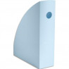 EXACOMPTA Porte-revues Mag-Cube Aquarel en PS. Dimensions (hxp) : 30,5x26,6cm. Dos : 8,2cm. Bleu Pastel