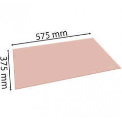 EXACOMPTA Sous-mains AQUAREL en carton rigide. Dimensions (l x p) : 57,5x37,5cm - Corail