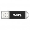 MAXELL Cl&eacute; USB 2.0 Max&#39;L Colors Noire 8Go