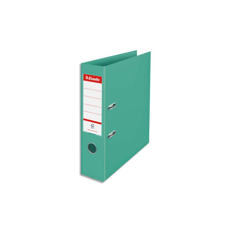 ESSELTE Classeur à levier Colour'Breeze Standard, A4, 7,5 cm, PP, vert