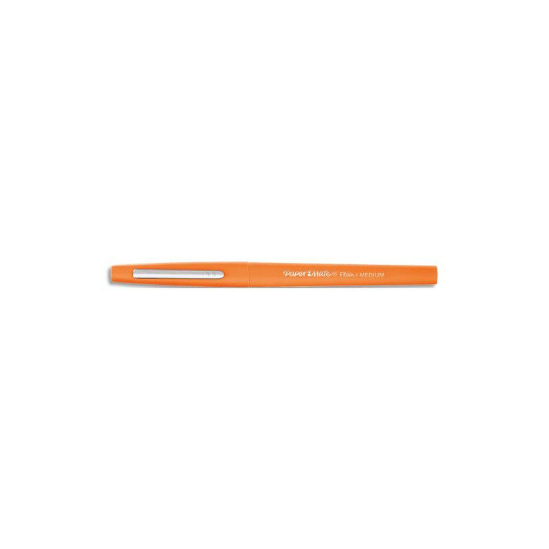 PAPERMATE Stylo feutre Flair Original, pointe M Trait 0,7 mm Orange