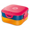 MAPED Boîte à déjeuner Picnik 3en1 capacité 740 ml Concept enfants Rose, en PP, 3 compartiments, &ea