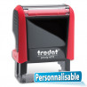 TRODAT PRINTY 4911 - 4 lignes - tampon société personnalisable empreinte 38x14mm