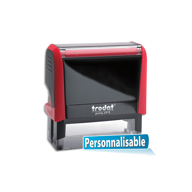 TRODAT PRINTY 4915 - 7 lignes - tampon société personnalisable empreinte 70x25mm