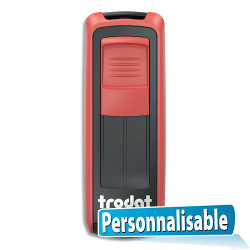 TRODAT MOBILE PRINTY 9511 - 4 lignes - tampon soci&eacute;t&eacute; personnalisable empreinte 38x14mm