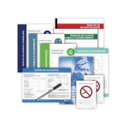 LEGIMEDIA EDITIONS Pack m&eacute;tier : les affiches et registres obligatoires pour les agences immobili&egrave;res