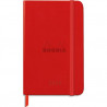 CLAIREFONTAINE RHODIA Agenda Webplanner Janvier à Décembre 2024 A6 grille horizontaIe 160P COQUELICOT