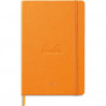 CLAIREFONTAINE RHODIA Agenda Webplanner Janvier à Décembre 2024 A5 - grille verticaIe, 160 pages ORANGE