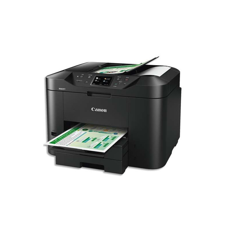 CANON Imprimante multifonction jet d&#39;encre couleur MAXIFY MB2750, A4, Compatible r&eacute;seau sans fil