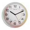 UNILUX Horloge Attraction Gris m&eacute;tal, en plastique, magn&eacute;tique, m&eacute;canisme &agrave; quartz - Diam&egrave;tr