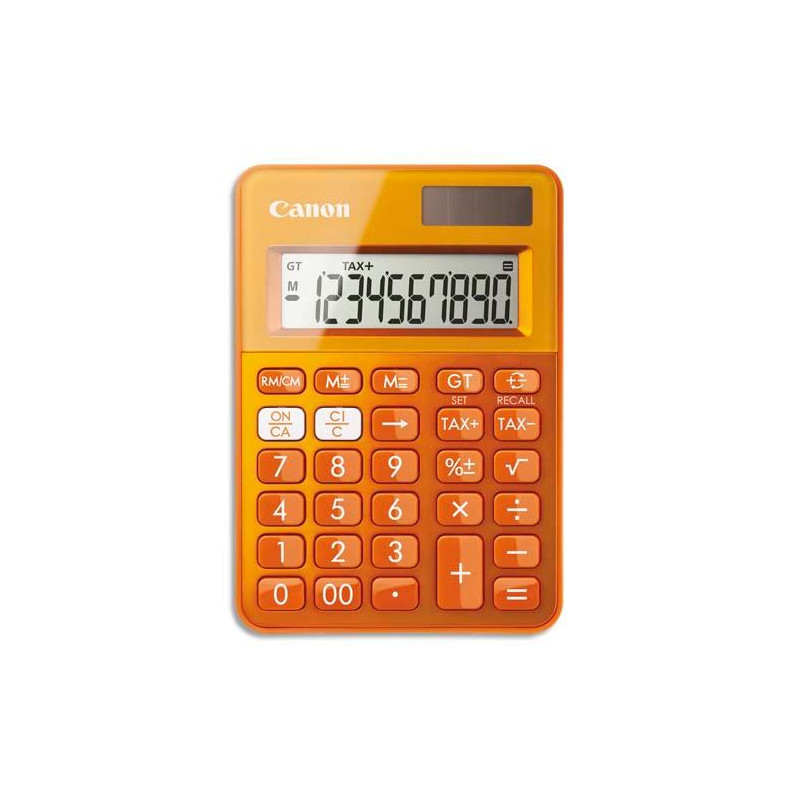 CANON Calculatrice de poche LS-100K MOR Orange 0289C004