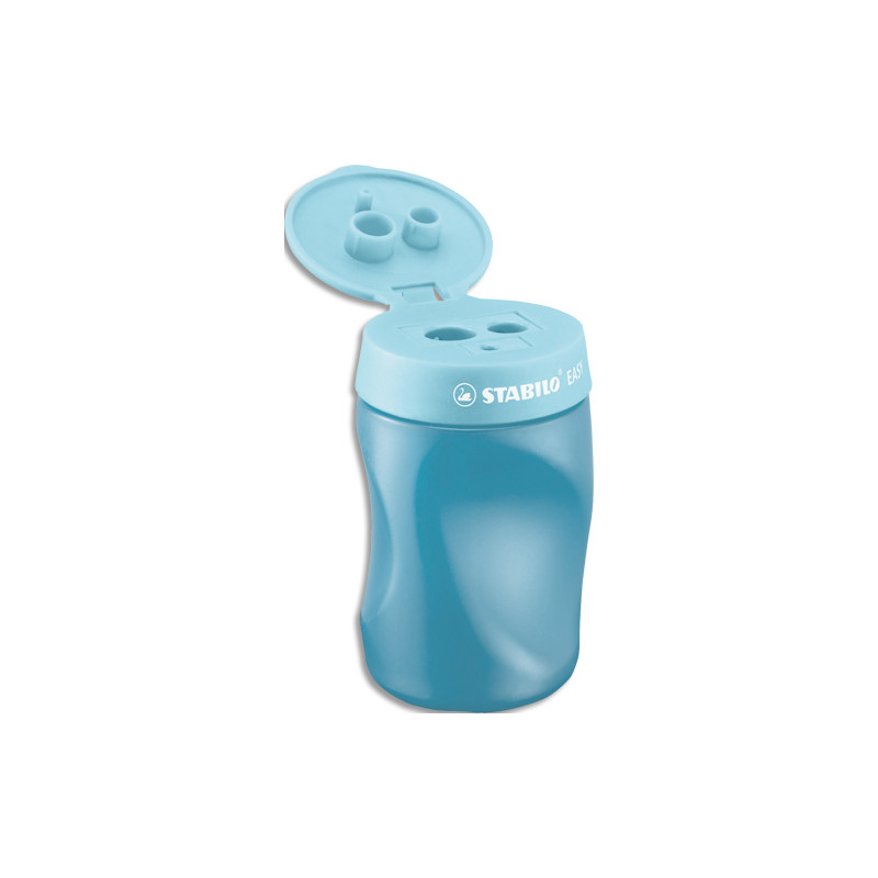 STABILO Taille-crayons EASYsharpener (3 trous + réserve) Gaucher Bleu