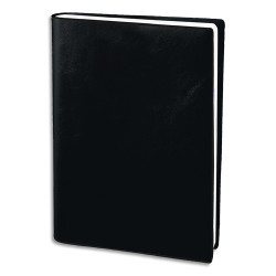 Agenda Poche millésimé Eco semaine sur 2 pages + notes, format 10 x 15 cm couvert PVC Noire