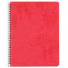 OBERTHUR Agenda PRIMROSE 27, spiralé, 1S/2P, format 22x28cm Corail