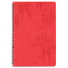 OBERTHUR Agenda PRIMROSE 25, spiralé, 1S/2P, format 17x24,5cm Corail