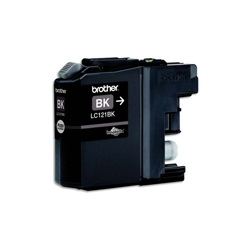 BROTHER Cartouche Jet d'encre Noir LC121BK